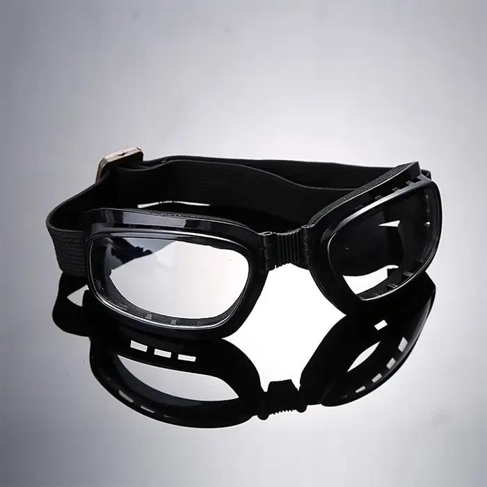 Lunettes d'équitation pliables en plein air, pour moto, Anti-éblouissement, Anti-UV, Protection coup