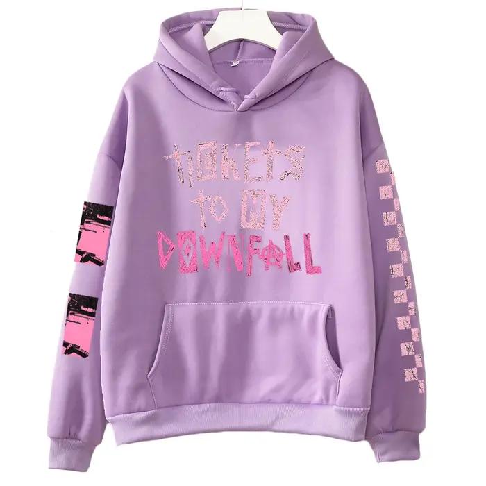 Billets anniversaire sweat à capuche rappeur Mgk sweat Harajuku Hip Hop hauts pullover sweats Fans c