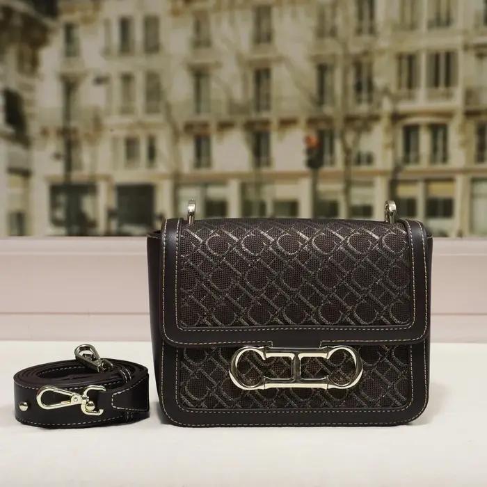 Sac à bandoulière carré à rabat classique pour femmes, sac à bandoulière décontracté à la mode, peti