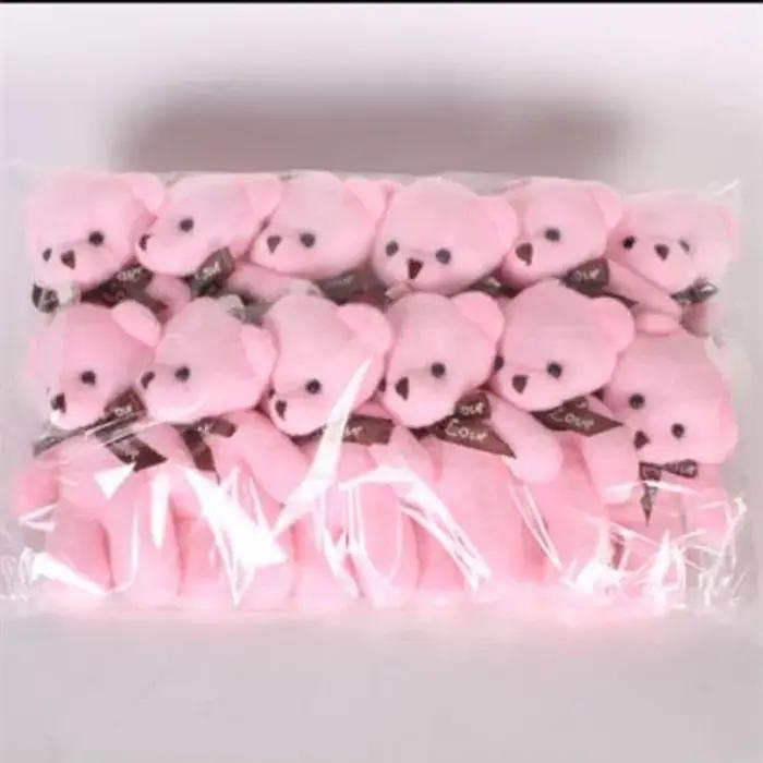 12 pièces/lot ours en peluche doux jouets en peluche Mini ours en peluche poupées jouet petit cadeau