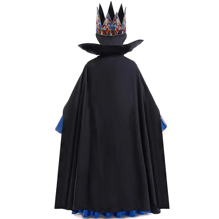 Costume de reine maléfique blanche-neige pour filles, vêtements de spectacle sur scène pour enfants,