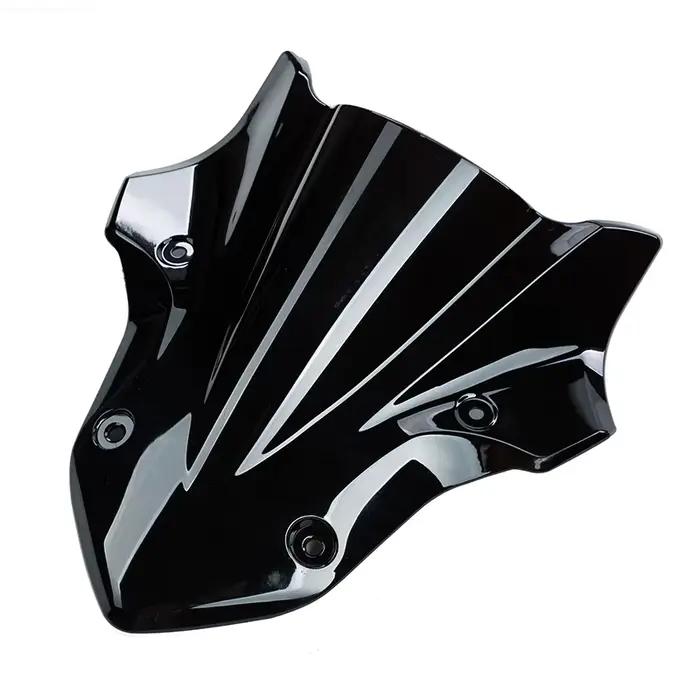Pare-Brise de Moto Noir, Déflecteur de Vent pour Kawasaki Z900 2017 2018 2019 ABS, Accessoires