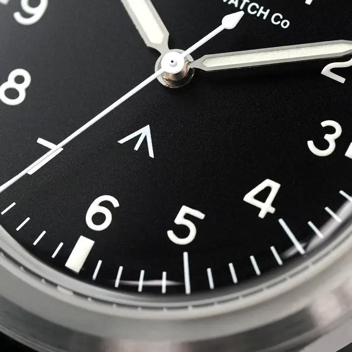 Militado ML14 36mm montre VH31 balayage deuxième mouvement à Quartz montre saphir cristal Super lumi
