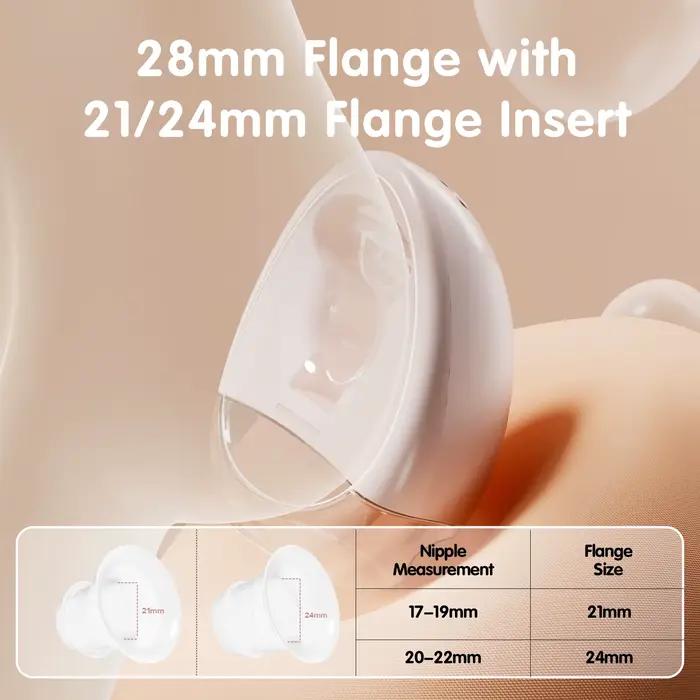 Tire-lait mains libres NCVI, tire-lait double portable, tire-lait électrique avec 4 modes et 9 nivea