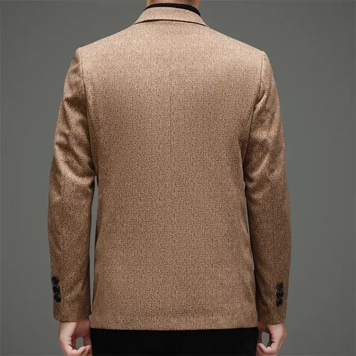 Nouvelle Collection Printemps 2026 – Veste de Costume Décontractée Brodé(e) à Double Boutonnage pour
