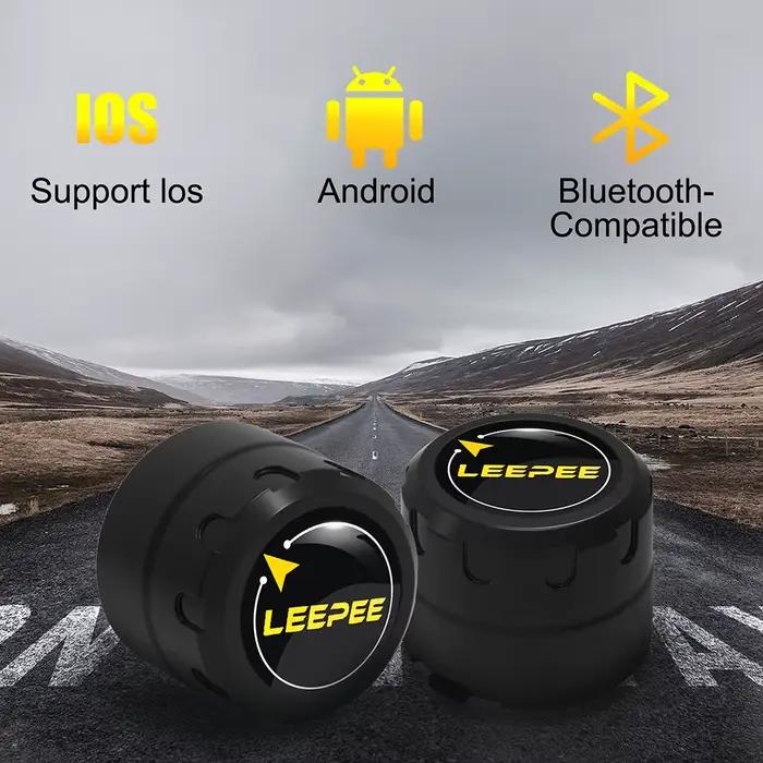 Moto TPMS 2 capteurs Bluetooth 4.0 5.0 système de surveillance de la pression des pneus Pit Bike tes