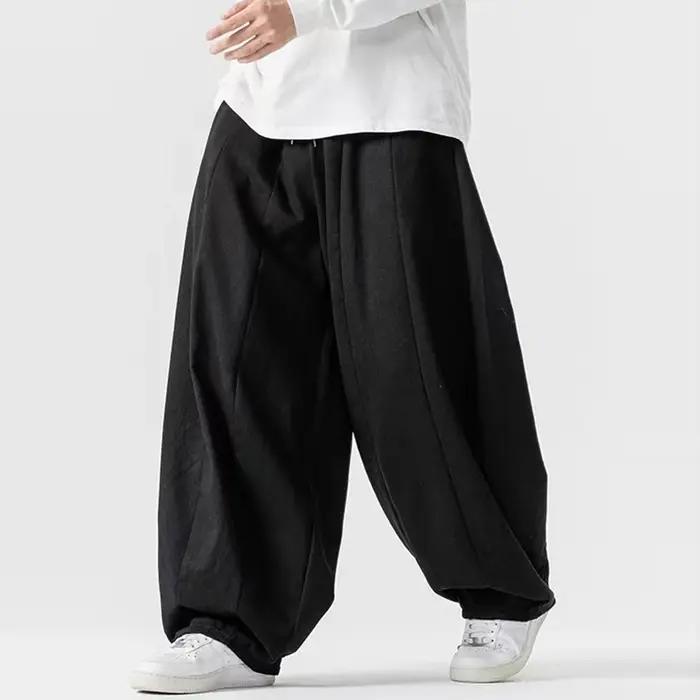 Pantalon Harem Décontracté Homme Grande Taille Nouvelle Collection Printemps 2026 Style Simple Stree