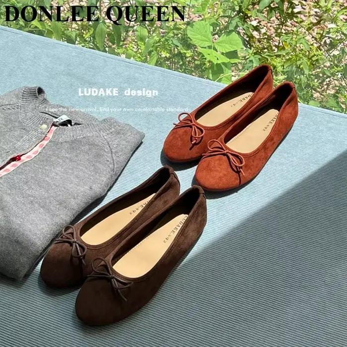 2025 mode léopard chaussures plates femmes ballerine plate mocassins sans lacet mocassins doux bout