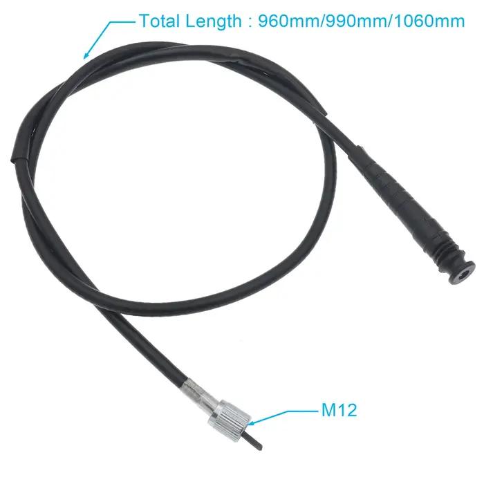 Câble de compteur de vitesse de moto, 960mm/990mm/1050mm, pour Scooter de cyclomoteur 50cc 70cc 90cc