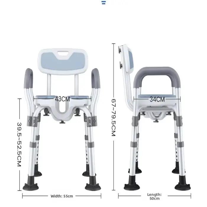 Tabouret de bain japonais antidérapant pliable robuste pour personnes âgées et femmes enceintes occasions spéciales douche bien-être