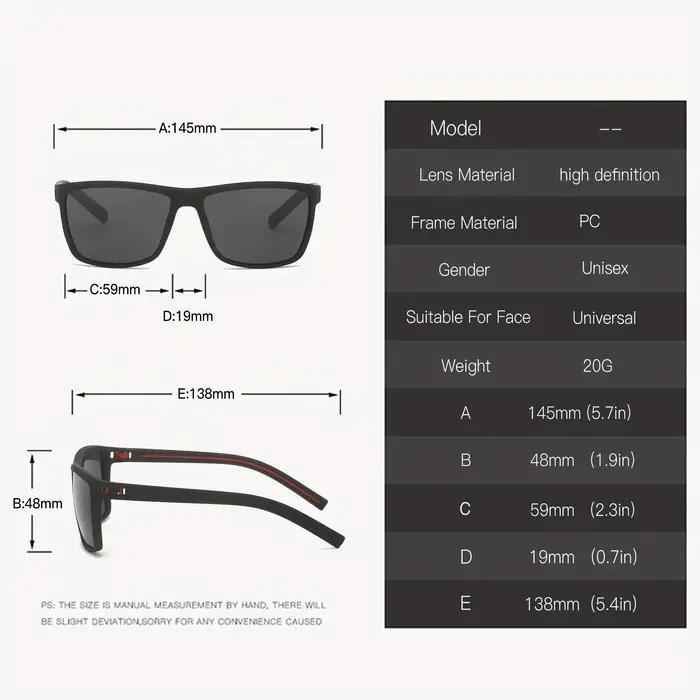 1/2 pièces lunettes de soleil hommes polarisées femmes UV400 lunettes de soleil lunettes de pêche lu