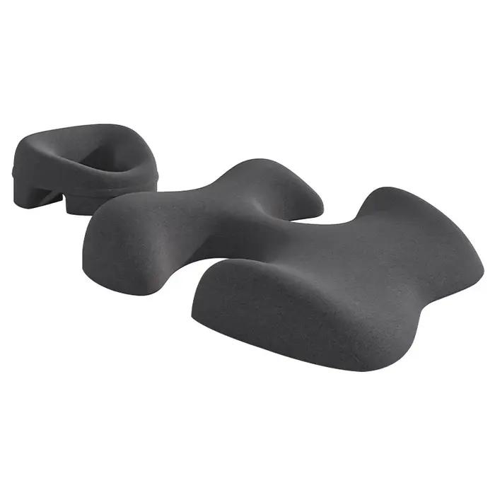 Coussin d'oreiller de Massage pour le visage et la poitrine, dédié au sein, détachable et lavable