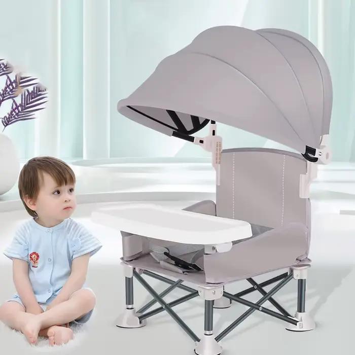 Chaise de salle à manger pliable pour bébé, Table à manger Portable pour enfants, petite chaise d'ex