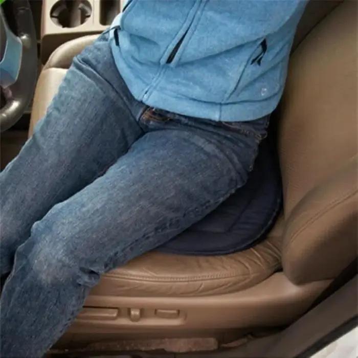 Coussin rotatif pour chaise d'aide de voiture, coussin tournant pour siège de voiture, tapis en mousse à mémoire de forme automatique, outils de coussin de siège pivotant pour voiture