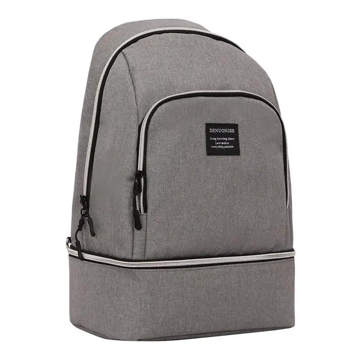 DENUONISS sac isolant créatif incliné Cool Pack pique-nique Bakcpack sac isotherme multi-fonction Ev