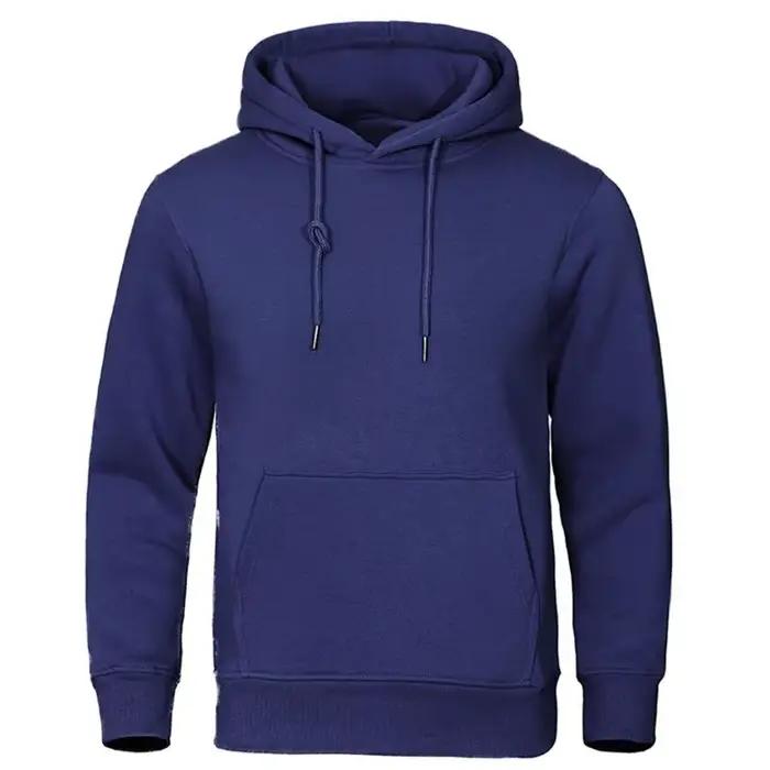 Automne hiver hommes polaire chaud hommes sweat décontracté couleur unie Streetwear pulls Sport écol