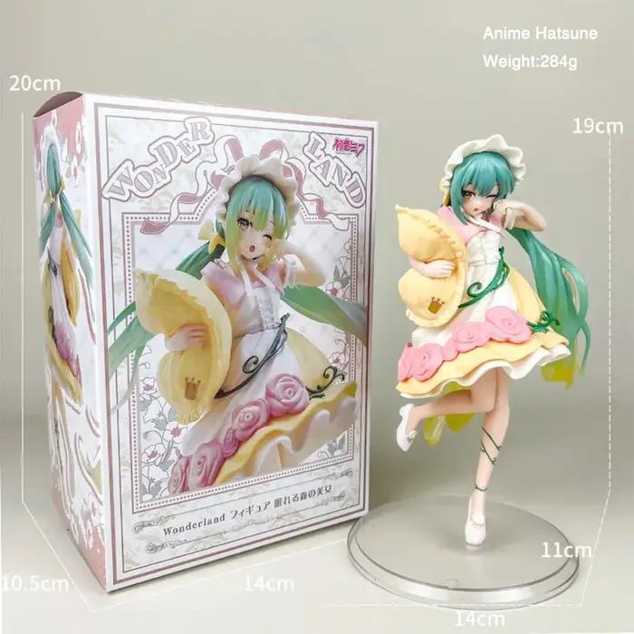 Figurine de dessin animé Hatsune Miku X cannelle, miroir féerique, la belle au bois dormant, ornemen