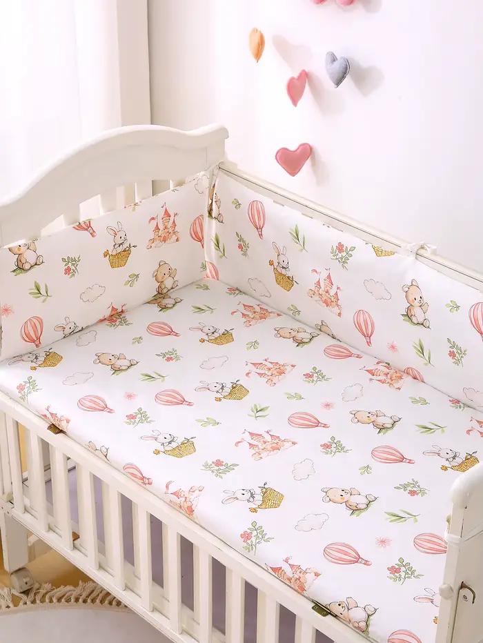 Rail de protection pour berceau de bébé, rembourrage doux, doublure de pare-chocs pour berceau de bé