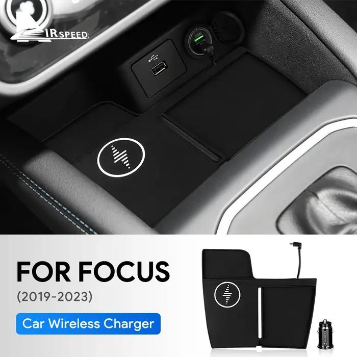 Support de charge rapide sans fil pour voiture, 15W, pour Ford Focus 2019 2020 2021 2022 2023, panne