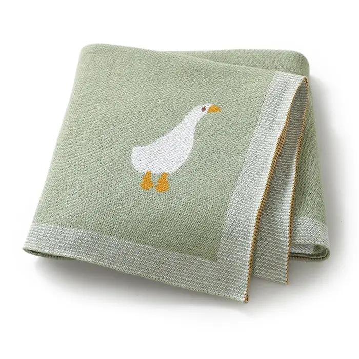 Couverture en coton pour nouveau-né, couette pour bébé, garçon et fille, lange d'emmaillotage pour p