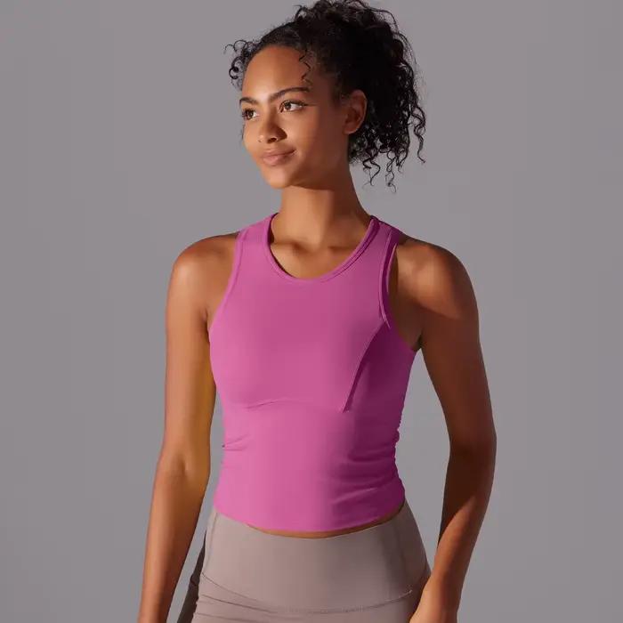 Soutien-gorge de Sport femmes gilet de Yoga sous-vêtements de Sport femmes antichoc résistant à l'af