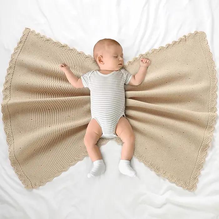Couvertures pour bébé, 90x70cm, portables, toutes saisons, nouveau-né, garçons et filles, poussette