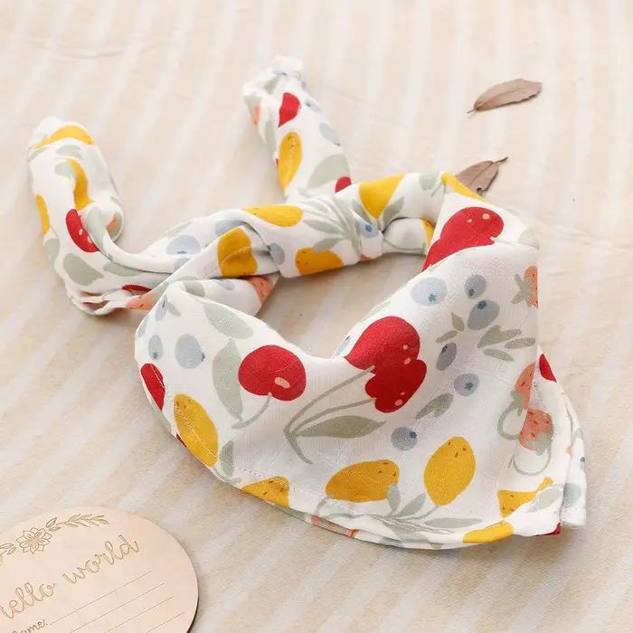 Ensemble de 5 pièces en bambou coton antibactérien pour nouveau-né bavoir mousseline tissu d'hygiène doux kangobaby ma vie douce