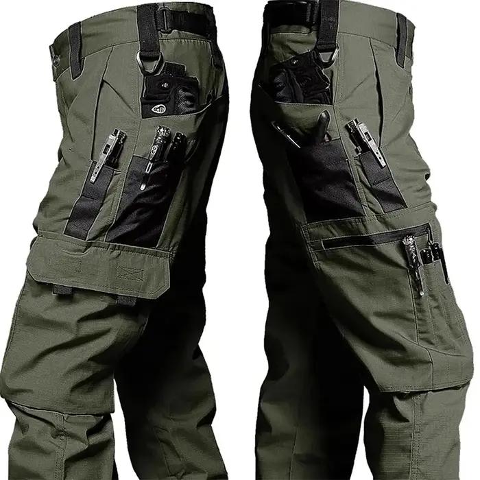 Nouveau pantalon de travail tactique hommes décontracté extérieur imperméable Cargo pantalon 2/1 piè