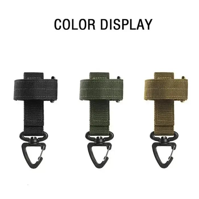 Gants tactiques polyvalents, boucle, crochet, ventilateur militaire, corde d'escalade en plein air,