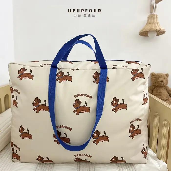 Sac rangement grande capacité imperméable pour couettes vêtements bébé organisateur voyage famille