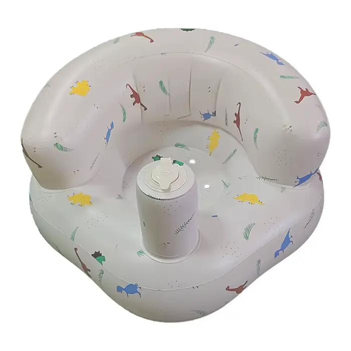 Canapé Gonflable Pour Bébé Avec Pompe À Air Intégrée Siège Apprendre À S'Asseoir Alimentation Camping Occasions Spéciales