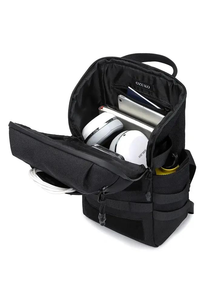OZUKO-Sac à bandoulière pour vélo, camping, équitation, voyage, randonnée en plein air