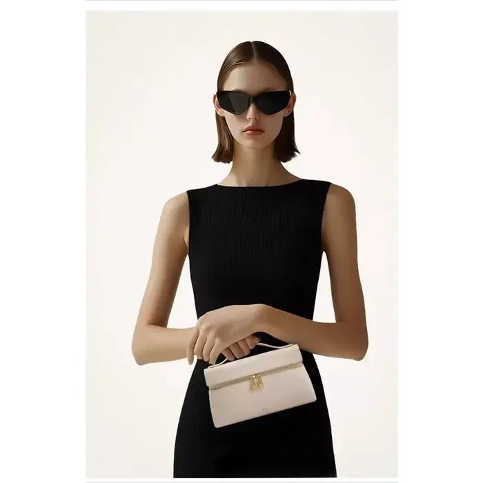 Sac à main en cuir véritable JW PEI, sac bandoulière pour un usage quotidien, sac à main simple, sac