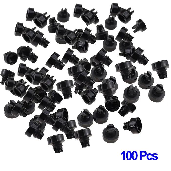 Rivets de roue de voiture en plastique, 100/7.5mm, écrous de pneu, clous, boulons, Rivets pour décor