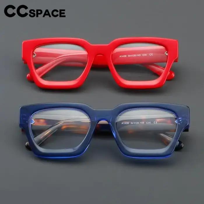 56992 Vintage universel Prescription lunettes cadre dame carré acétate optique lunettes montures ten