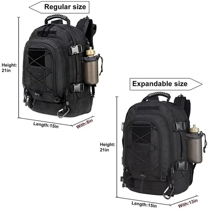 60L militaire tactique sac à dos armée Molle assaut sac à dos voyage en plein air randonnée sacs à d