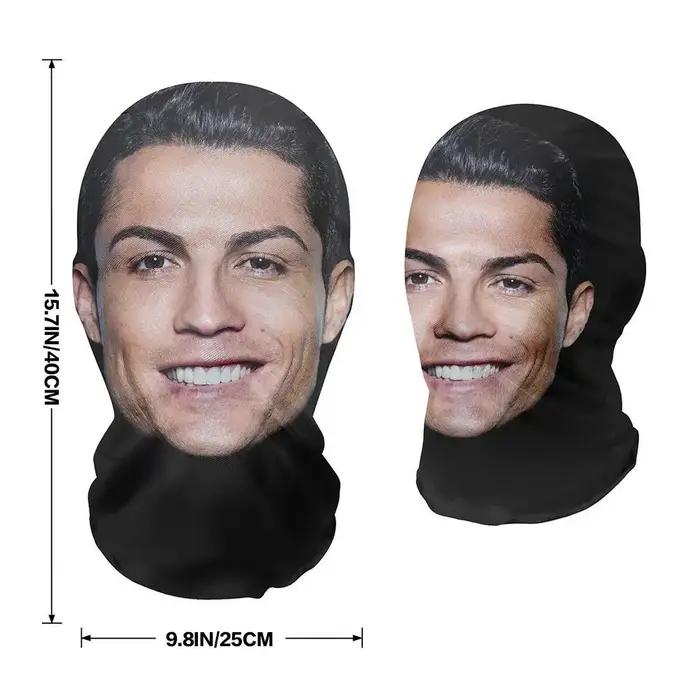 Masque Kanye imprimé en 3D, masque complet en maille élastique pour couvre-chef Cosplay, mode Hip Ho