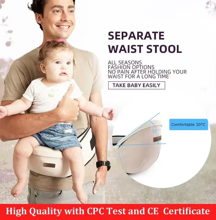 Haute qualité porte-bébé taille tabouret marcheurs bébé fronde tenir taille ceinture sac à dos Hipse