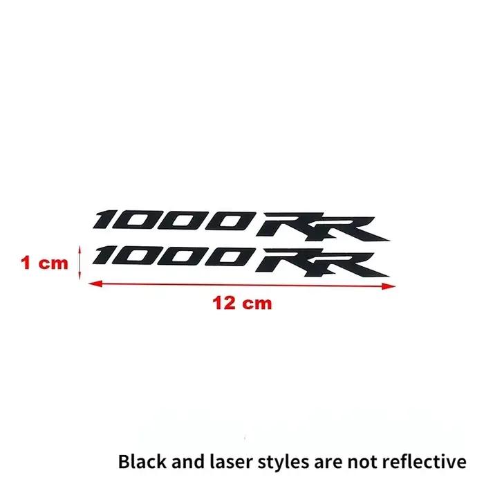 Autocollants réfléchissants pour casque de moto, autocollants pour réservoir, roues, jantes, 1000RR,