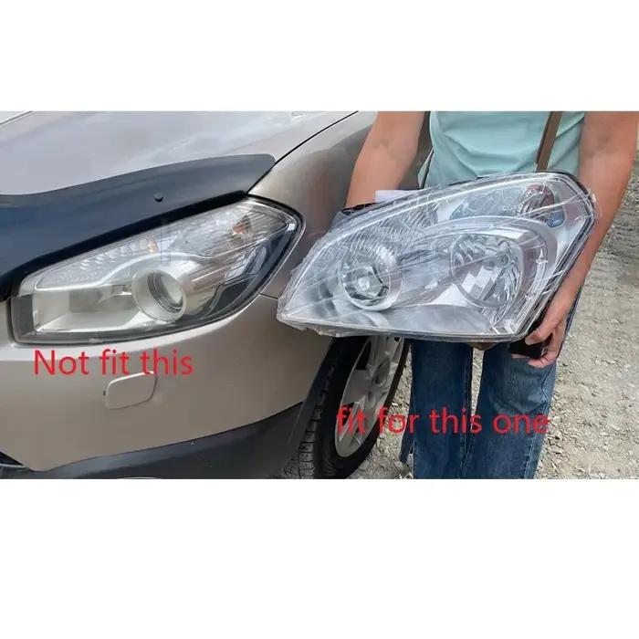 Kamshing-Ensemble de lampe frontale de pare-chocs avant, lampe de sauna, Nissan Dualis, Qashqai, J10