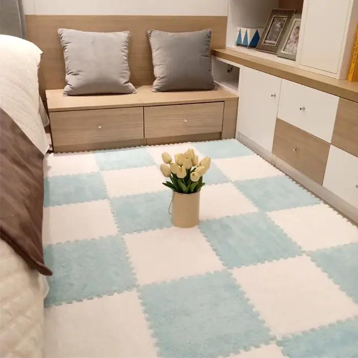 Polymère de jeu en peluche douce pour enfants, tapis de puzzle en mousse brûleur, jouets pour bébé,