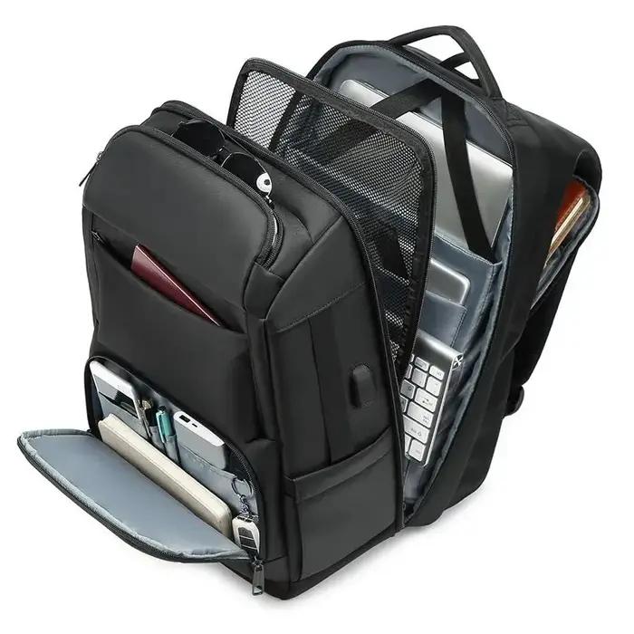EURCOadvocate-Sac à Dos Multifonction pour Homme, Grande Capacité, Port de Chargement USB, Ordinateu