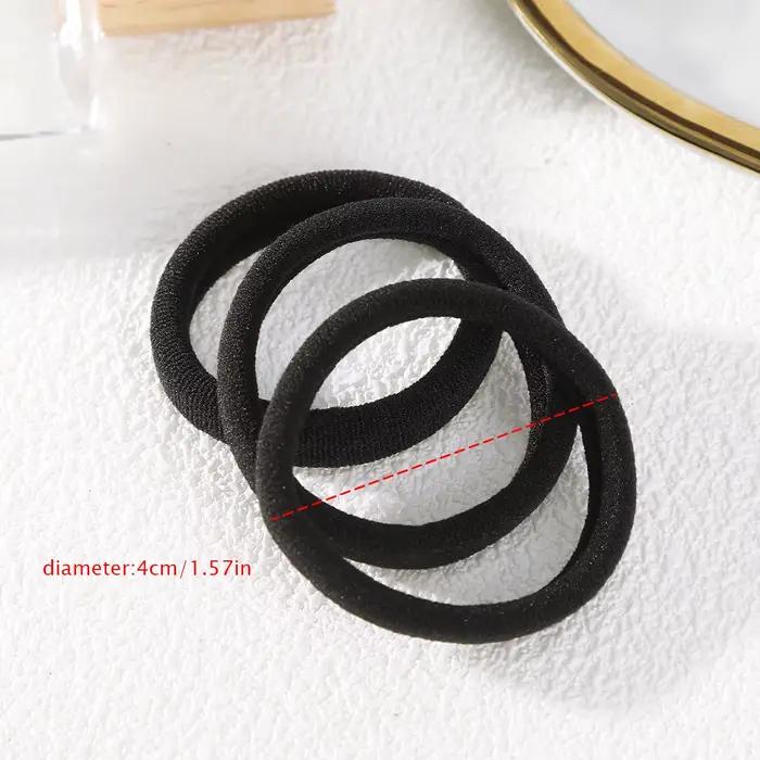 50 pièces coloré Ealstic cheveux corde queue de cheval tenir Scrunchie élastique pour les femmes de