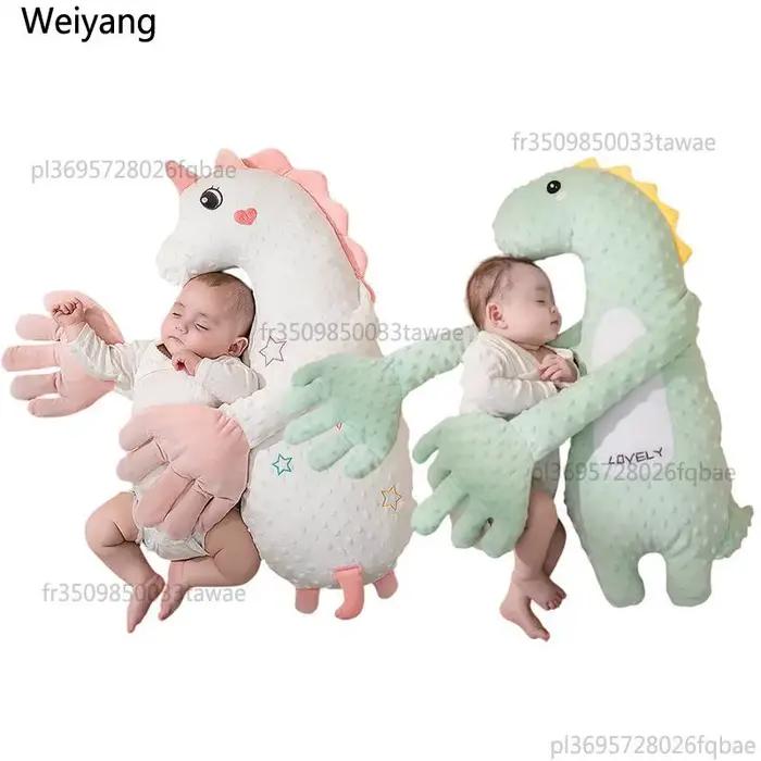 Doudou apaisant pour bébé avec fonction de tapotement automatique, vitesse réglable et télécommande,