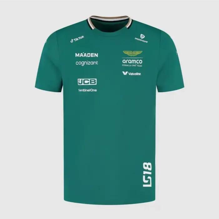 Aston Martin 2026 Fernando Alonso Lance Stroll Driver été décontracté mode T-Shirt respirant T-Shirt
