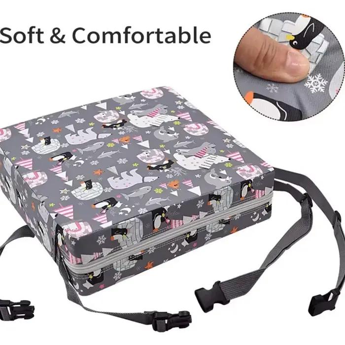 Coussin de chaise pour bébé siège réglable sièges rehausseurs pour enfants semelle intérieure rehaussante pour salle à manger coussins de sécurité amovibles occaions familiales