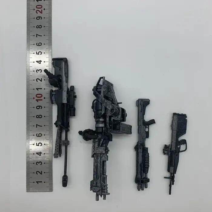 Accessoires de mitrailleuse supplémentaires pour équipement pour figurine d'action de 6 à 12 pouces