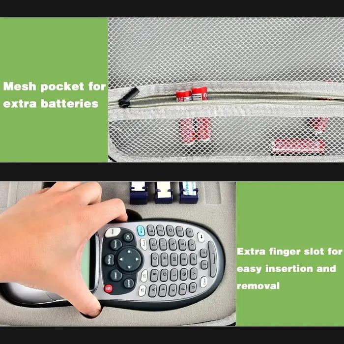 (COULE CASE) Boîtier compatible avec la machine de fabrication d'étiquettes portable DYMO LetraTag L