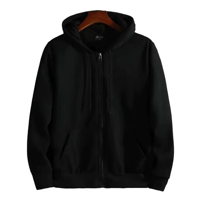 Sweats à capuche zippés pour hommes, sweat à capuche à manches longues, tenue décontractée pour homm