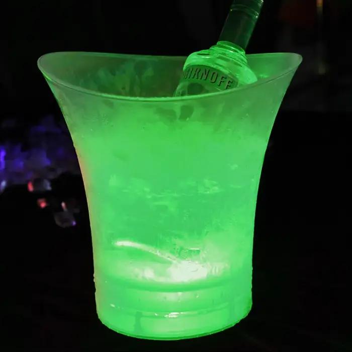 Bars décoratifs en plastique étanches à LED, bière champagne, glace, boîtes de nuit, fête, nouveau,
